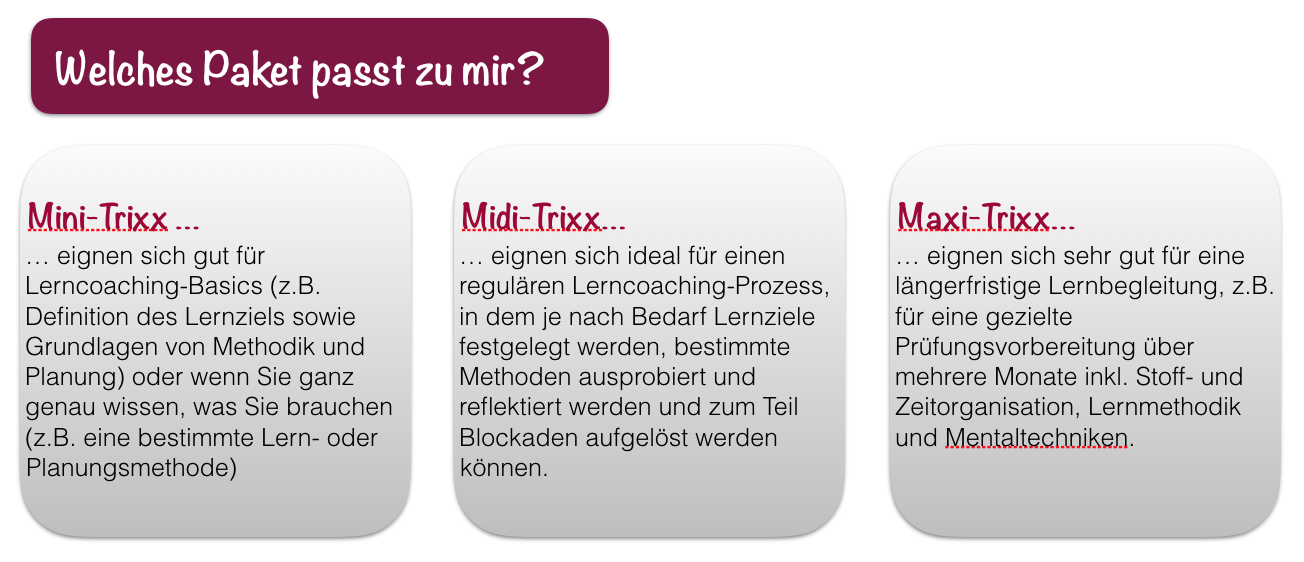 Welches Paket passt zu mir?